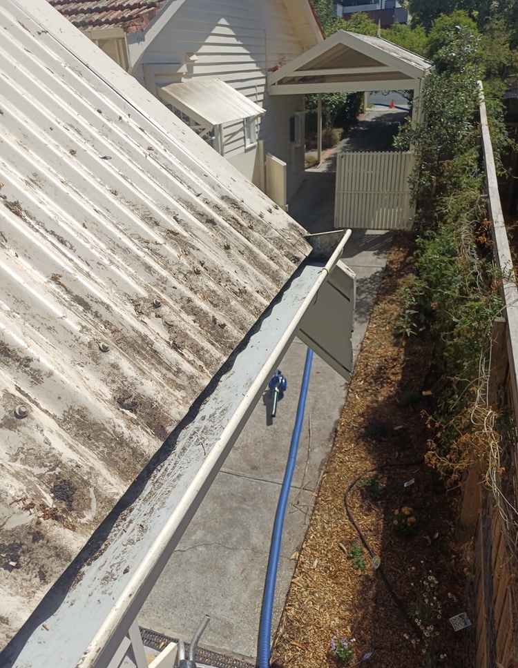 Camberwell after gutter cleaning
