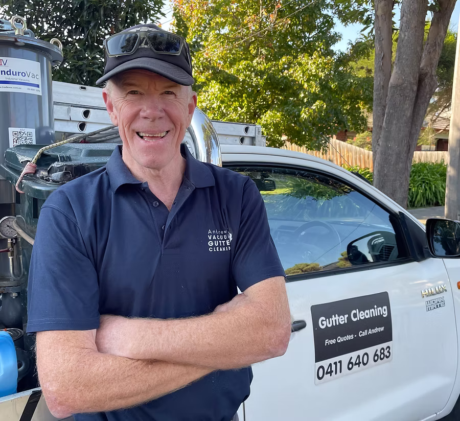 Andrew, owner of Andrew's Vacuum Gutter Cleaning
